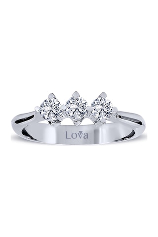 Lova 0,45 Karat Pırlanta Tria Yüzük - 1050206