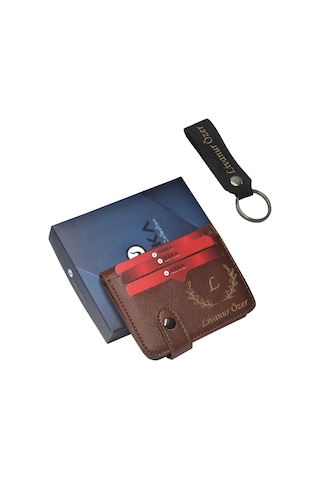 Ozka Leather Collection Kendin Tasarla - Kartlıklı Cüzdan - Tesbih Ve Anahtarlık