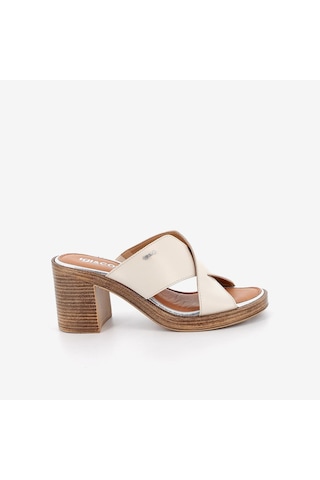 IGI&Co Burro Terlik Kadın 1194222 Igı&co Dfb 11942 Wıth Heel Beyaz
