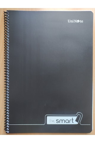 Çınar 96 Yaprak Kareli Defter Plastik Kapak Küçük Boy Lise A5 Telli