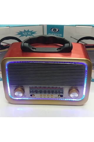 Everton Rt-301B Bluetooth Usb-Sd-Fm Nostaljik Radyo