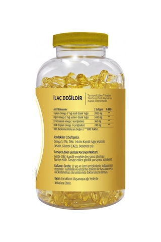 Flx Omega 3 Balık Yağı 90 Softgel