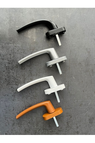 Alüminyum Pvc Pencere Kolu Gri 3 Adet