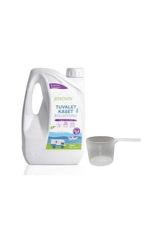 Jenovin Doğa Dostu Lavanta Aromalı Karavan Wc Kimyasalı + Ölçek 3 L