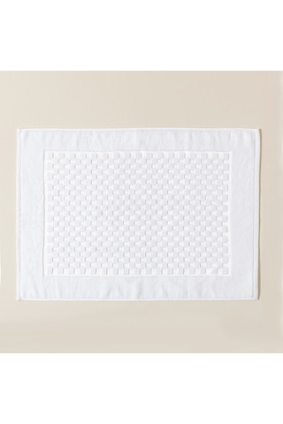 Floss Bambu Ayak Havlusu 50x70 Cm Beyaz