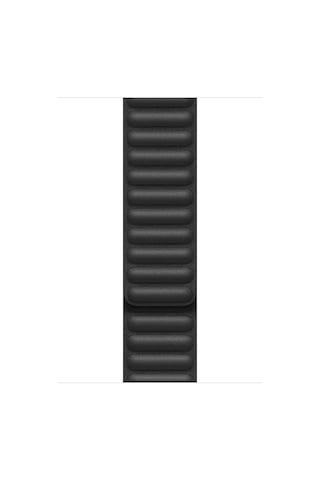 Microsonic Watch Series 9 41mm İçin Kordon Leather Link Band Siyah Watch Series 9 41mm İle Uyumlu Kordon - Siyah Sku: Smg8690010099440