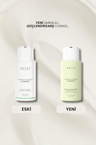 Intensive Repair, Yıpranmış Saçlar İçin Onarıcı Bakım Şampuanı, 350 Ml 3 Paketi Beyaz