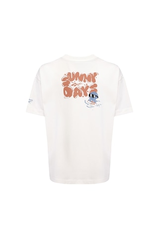 Reebok Sunny Days Tee Ekru Erkek Kısa Kol T-shirt Bej