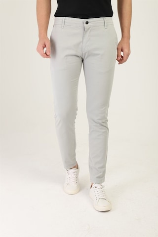 Tom Free Store Erkek Likralı Esnek Kumaş Pamuklu Yumuşak Dokulu Chino Pantolon Gri