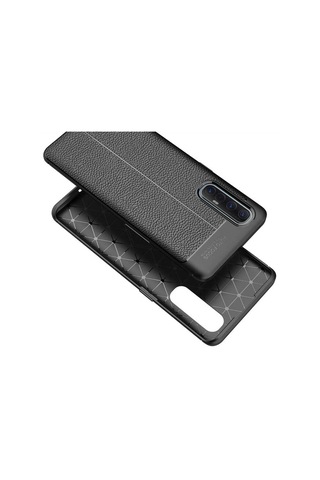 Oppo Reno 3 Pro 5G Kilif Deri Tarzi Niss Silikon Case 363115865