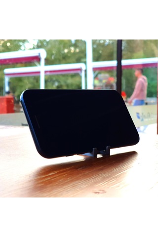 Hergele Masaüstü Mini Cep Telefon Standı - Balıklı Telefon Tutucu