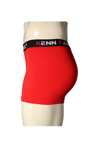 Kenn Paul Erkek Kırmızı Premium Bambu Boxer Konfor Boxer Kaliteli Boxer Çok Renkli