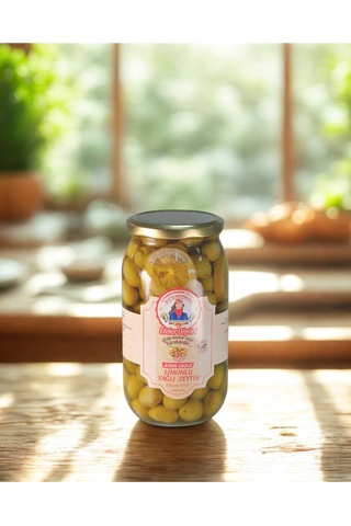 Aydın Usulü Limonlu Yağlı Zeytin 900 Gr.