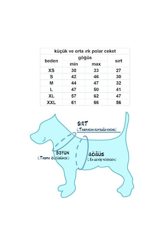 Noel Baba Çeket Küçük Köpeklere Uygun Polar Large