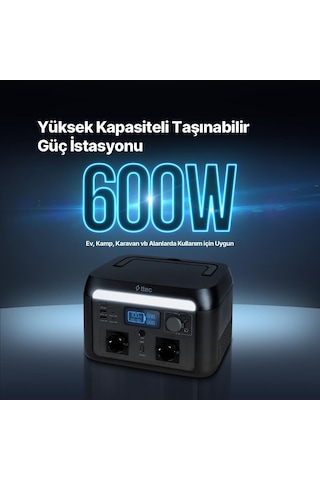 Ttec Powermax Pro Taşınabilir Güç Kaynağı 600w
