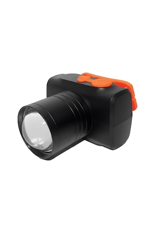 Kendal Khl007 Led Kafa Lambası 3 7w 3,7v1200mahbatarya - Beyaz Siyah - Turuncu