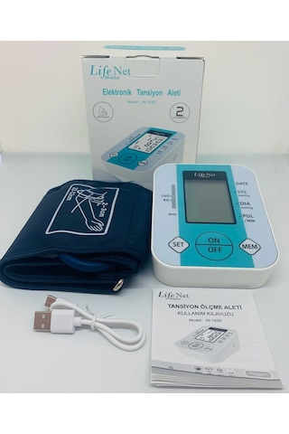 Life Net Medikal JN-163D Koldan Ölçer Dijital Tansiyon Aleti Yeşil