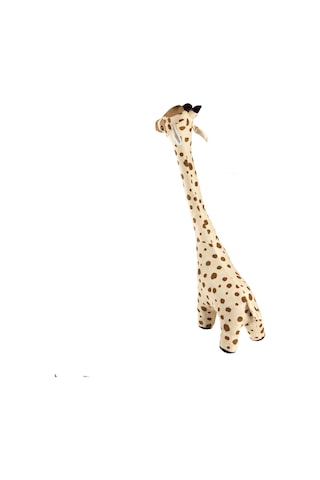 Oyuncak Zürafa Pelüş Sevimli Şaşkın Zürafa Sarı Büyük Boy 100 Cm