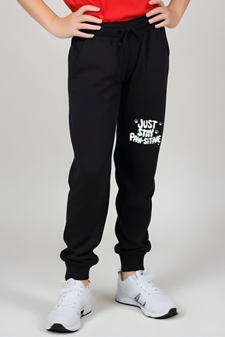 Just Stay Paw Baskılı Kız Çocuk Tişört Ve Eşofman Alt-üst Takım Kırmızı