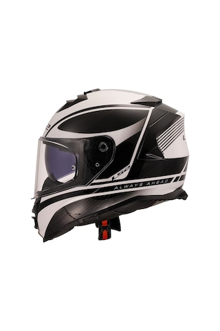 Ls2 Storm 2 Dodger Kask Beyaz - Mat Siyah