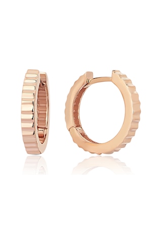 Reis T10245 Zigi Zaga Earring Altın