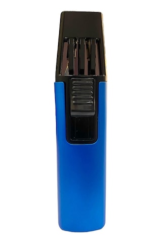 Çift Pürmüzlü Yandan Çekmeli Mavi Çakmak 109319 Mavi