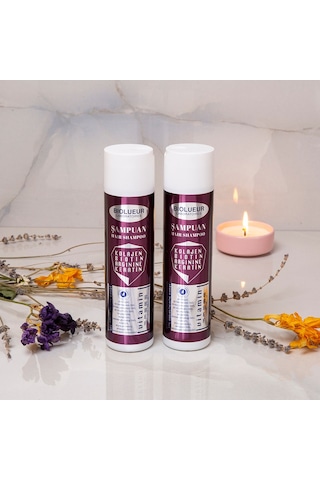 Biolueur Keratin Biotin ve Kolajen Hızlı Saç Uzatan Saç Dökülmesine Karşı Onarıcı Şampuan 2 x 250 ML