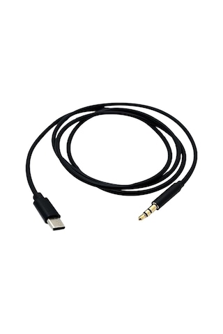 Type-c To 3.5mm Jack Aux Stereo Kablo, 1 Metre,