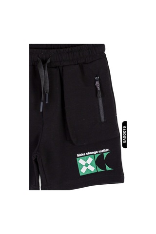 Nk Kids Xo Kids Erkek Çarpı Şort 4-8 Yaş 66510 Siyah - Yeşil