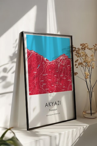 Huhuli Ahşap Siyah Çerçeveli Trabzon Taraftar Tablosu,akyazı Stadı Konumu,hediyelik Taraftar Tablo Huhu230
