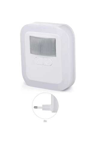 Qingmipy Hareket Sensörlü Led Gece Lambası: Parlaklık Ve Aydınlatma Süresi Ayarlanabilir, Oturma Odası, Yatak Odası, Merdiven İçin.