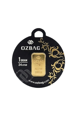 1 Gram 24 Ayar Özbağ Altın