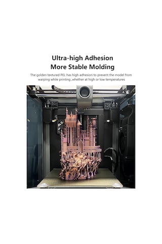 Yunboo 235x235mm 3d Yazıcı Platformu, Çift Taraflı Peı + Yumuşak Mıknatıs, Ender-3 S1/s1 Pro/end-5 S1/k1 Uyumlu Diğer