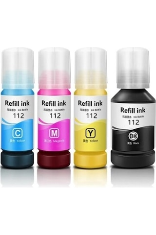 Görkembüro Epson L6460 Mürekkep Seti 112 4 Renk Görkembüro Epson L6460 Mürekkep Seti 112 4 Renk