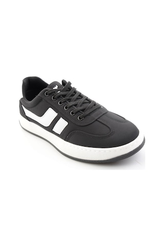 Bambi Siyah Kumaş Erkek Sneaker E01175560904