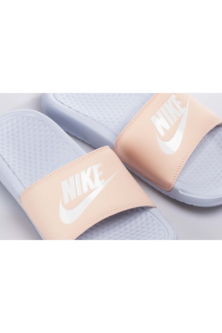 Nike Benassi Just Do It Kadın Terliği Açık Pembe