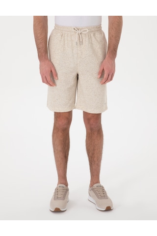 Pierre Cardin Erkek Bej Şort Örme 50302548-vr011 Bej