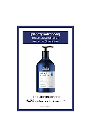 L'Oréal Professionnel Serie Expert Serioxyl Advanced Yoğunluk Kazandıran Şampuan 500 ML
