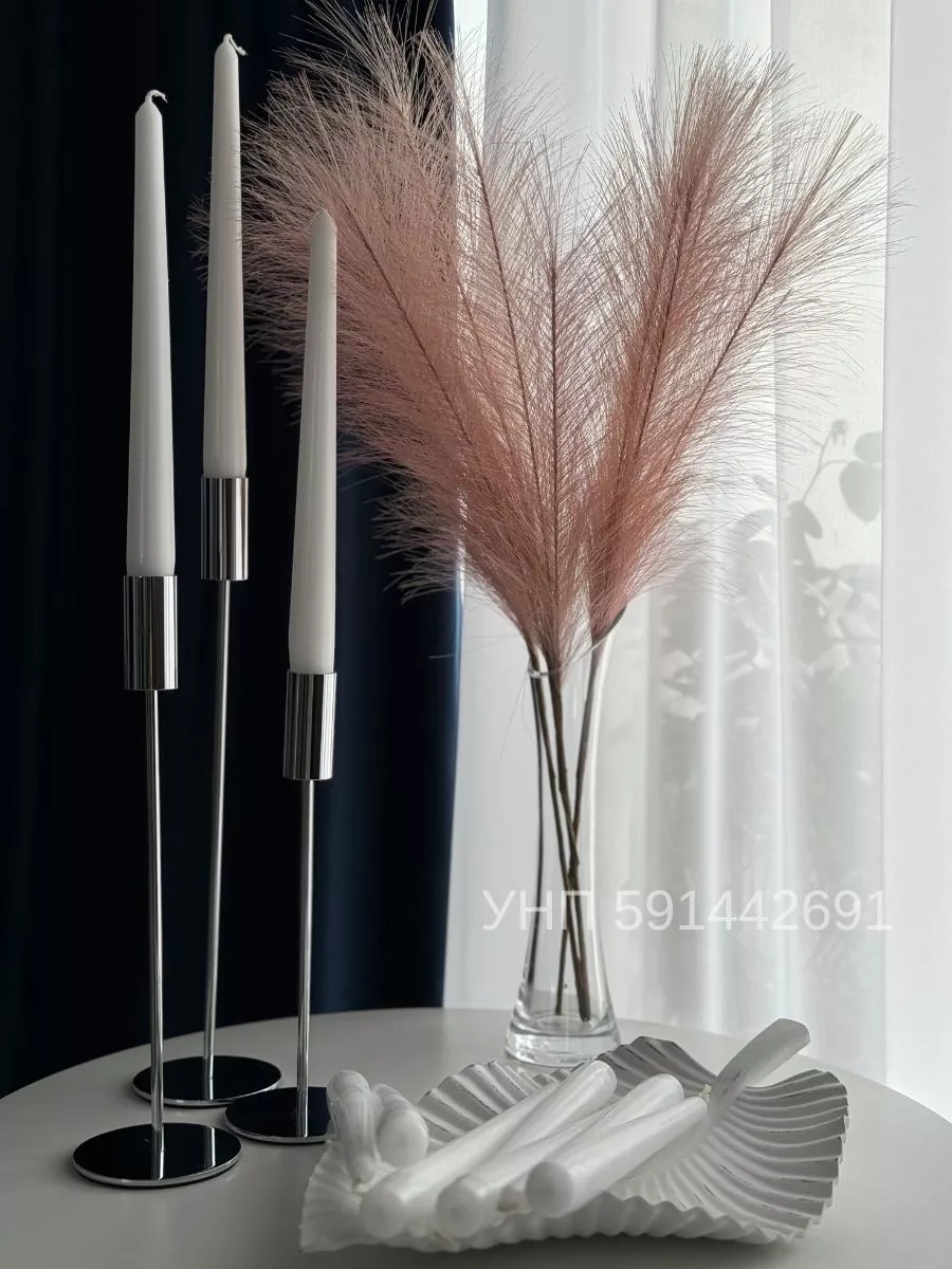 Bolsıus Ev İçi İçin Antik Uzun Mumlar 198888546 Beyaz