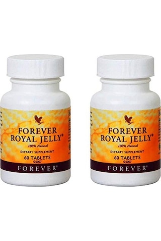 Forever Royal Jelly Arı Sütü İçeren Takviye Edici Gıda 2 x 60 Tablet