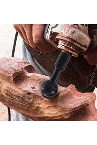 Ahşap İçin Küresel Şekil Avuç Taşlama Törpü Güçlü Oyma Raspalama