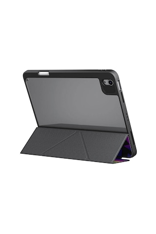 Apple Uyumlu iPad  Air 13 2025 Kılıf Skinarma Holografik Arkası Şeffaf Çıkarılabilir Magnetik Kira Kobai Colorful