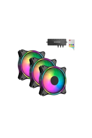 Gamepower Air Turbine 3In1 A Rgb Fan Set Kit 3 x 120 MM Kasa Fanı