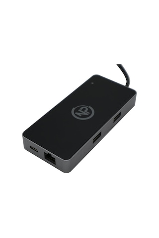 Npo Tcd-103 Macos/Win 4K M1 Çip Uyumlu Hdmi Dp Vga Pd Gigabit 8In1 Dock Station