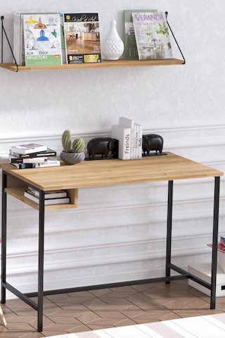 Decormet Lou Çalışma Masası Safir Meşe Çok Renkli