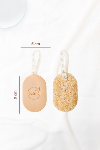 Balmy Doğal Kabak Lifli Sabun Amber Wood White Musk Amber