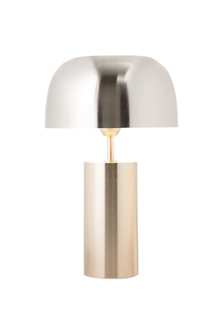 Mudo Home Nexa Abajur 38 Cm Krom Gümüş