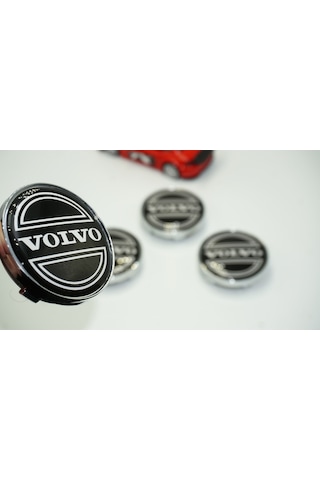Dk Tuning Volvo Jant Göbeği Kapak Seti 60mm Gümüş Renk