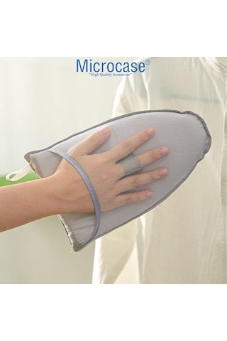 Microcase Dikey Buharlı Ütülerle Uyumlu Isıya Dayanıklı Mini El Ütüsü Pedi - Al5314 1 Adet Siyah - 2 Adet