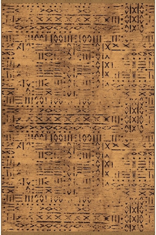 Vadi Şönil Çiğ Ombra Rengi Modern Makine Dokuma Halı-8013-440 Vizon